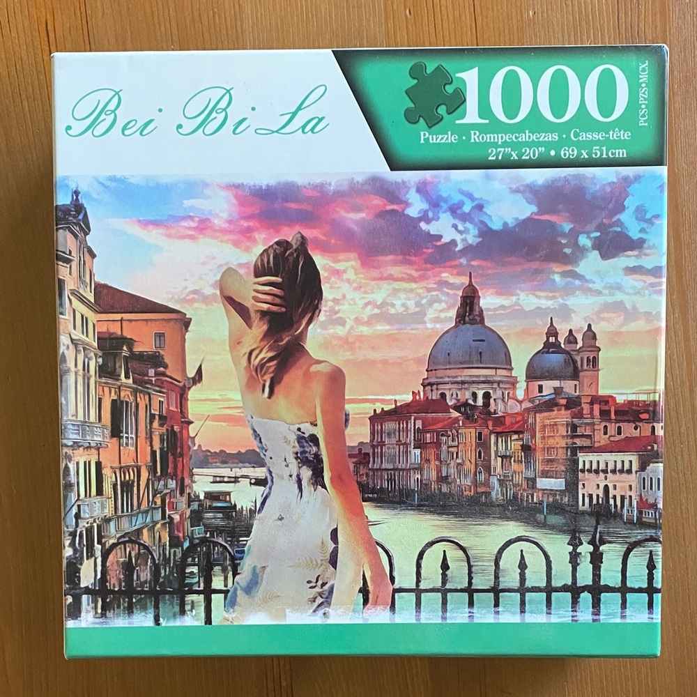 Bei Bi La 1000 Piece Venice Puzzle